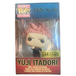 Funko Pocket Pop! Jujutsu Kaisen Yuji Itadori Keychain HT Expo Exclusive 2022